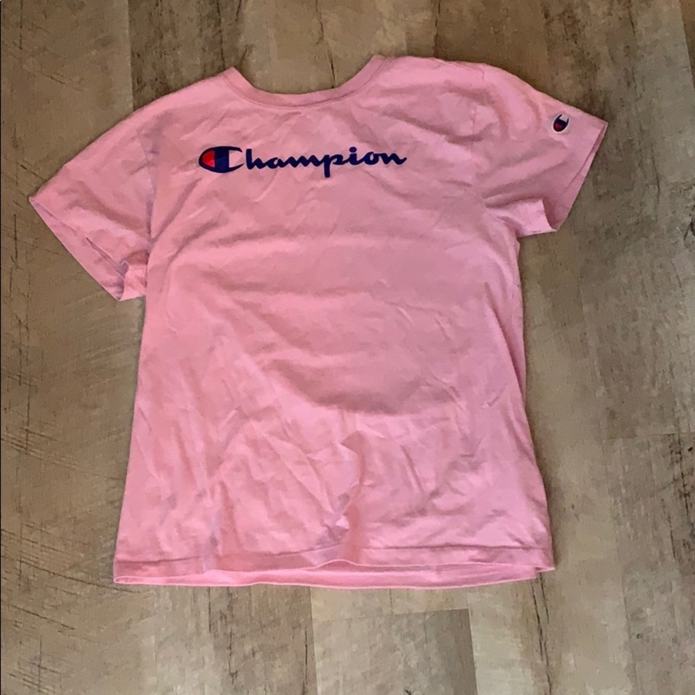 Pink champion tee